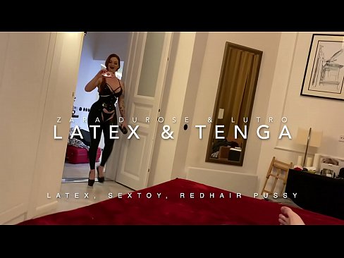 ❤️ Redheaded stepsister in latex costume yakasvirwa na stepbrother ️❌